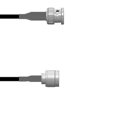 Q-0L02N0008.25M by Amphenol Custom Cable - CABLE ASY BNC-N-TYP PL RG58 9.843