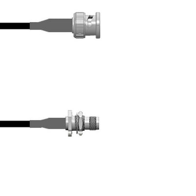 Q-0L04K0008048i by Amphenol Custom Cable - CABLE ASSY BNC-TNC P TO J RG58 4