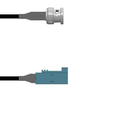 Q-0L05F0008.25M by Amphenol Custom Cable - CABLE ASSY BNC-FAKRA RG58 9.843