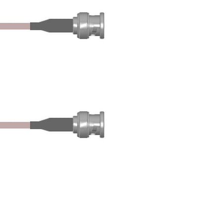 Q-0M00M000H009i by Amphenol Custom Cable - CABLE ASSY BNC PLUG RG142 9