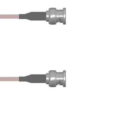 Q-0M00M000H012i by Amphenol Custom Cable - CABLE ASSY BNC PLUG RG142 12