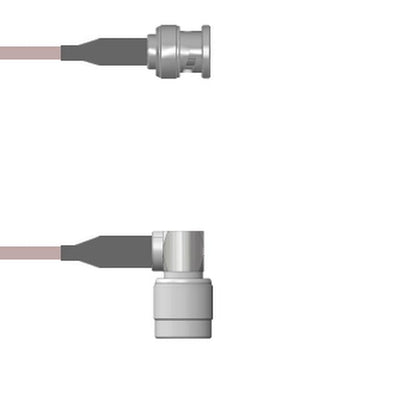 Q-0M04X000H.25M by Amphenol Custom Cable - CABLE ASSY BNC-TNC PL RG142 9.843