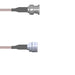 Q-0M056000H.25M by Amphenol Custom Cable - CABLE ASSY BNC-TNC PL RG142 9.843