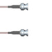 Q-0O00O000S.25M by Amphenol Custom Cable - CABLE ASSY BNC PLUG RG179 9.843