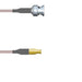 Q-0O01C000S012i by Amphenol Custom Cable - CABLE ASSY BNC-MCX PLUG RG179 12