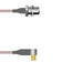 Q-1T01A00050.5M by Amphenol Custom Cable - CABLE ASY MCX-N P-J RG316 19.69