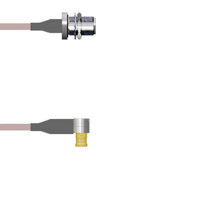 Q-1T01A0005006i by Amphenol Custom Cable - CABLE ASY MCX-N PLG TO JK RG316 6