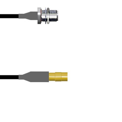 Q-1T01J0003024i by Amphenol Custom Cable - CABLE ASSY MMCX-N JACK RG174 24