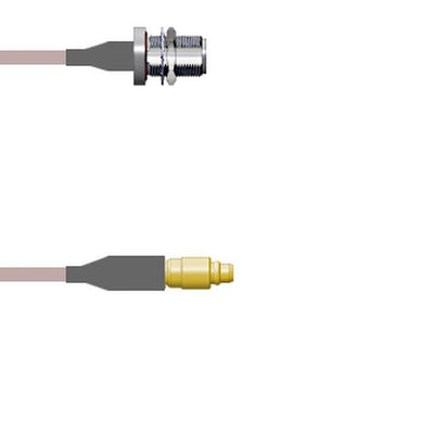 Q-1T01Q0005003i by Amphenol Custom Cable - CABLE ASSY MMCX-N P TO J RG316 3