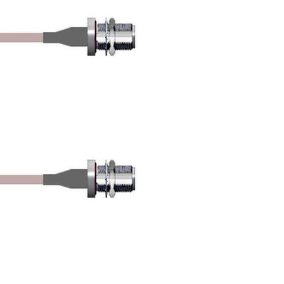 Q-1T01T0005012i by Amphenol Custom Cable - CABLE ASSY N-TYPE JACK RG316 12