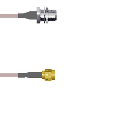 Q-1T03B0005009i by Amphenol Custom Cable - CABLE ASY SMA-N PLG TO JK RG316 9