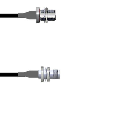Q-1T04E0003036i by Amphenol Custom Cable - CABLE ASSY N TO TNC JACK RG174 36