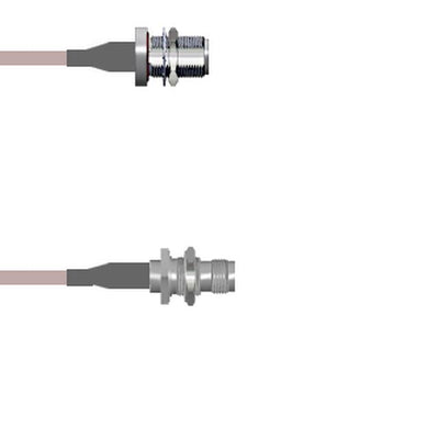Q-1T04F0005.75M by Amphenol Custom Cable - CABLE ASSY N-TNC JK RG316 29.53