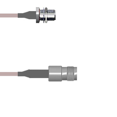 Q-1T04G0005036i by Amphenol Custom Cable - CABLE ASSY N TO TNC JACK RG316 36