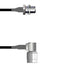 Q-1T04T0003001M by Amphenol Custom Cable - CABLE ASY N TO TNC J TO P RG174 1M