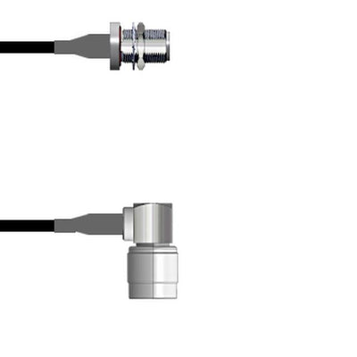 Q-1T04T0003012i by Amphenol Custom Cable - CABLE ASY N-TNC J-P RG174 12