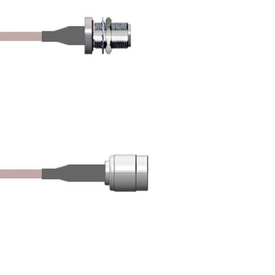 Q-1T0520005001M by Amphenol Custom Cable - CABLE ASY N TO TNC J TO P RG316 1M