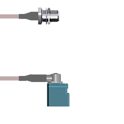 Q-1T05C0005.25M by Amphenol Custom Cable - CABLE ASSY N-FAKRA JK RG316 9.843