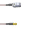 Q-1V012000R2.5M by Amphenol Custom Cable - CABLE ASSY MCX-N JCK RG316 DB 2.5M