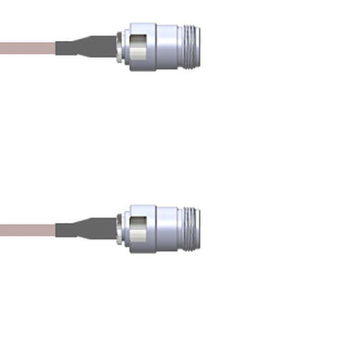 Q-1V01V000R003M by Amphenol Custom Cable - CABLE ASSY N-TYPE JACK RG316 DB 3M