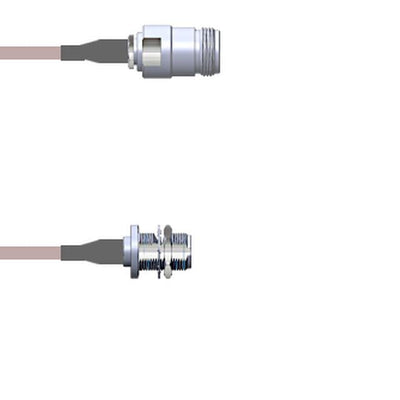 Q-1V021000R2.5M by Amphenol Custom Cable - CABLE ASSY N-TYP JCK RG316 DB 2.5M