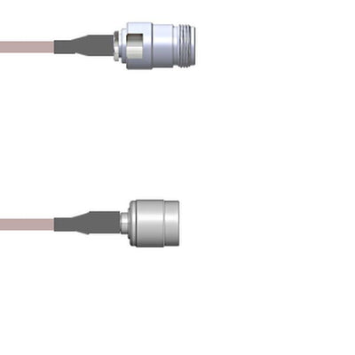 Q-1V053000R2.5M by Amphenol Custom Cable - CABLE ASSY N TO TNC RG316 DB 2.5M