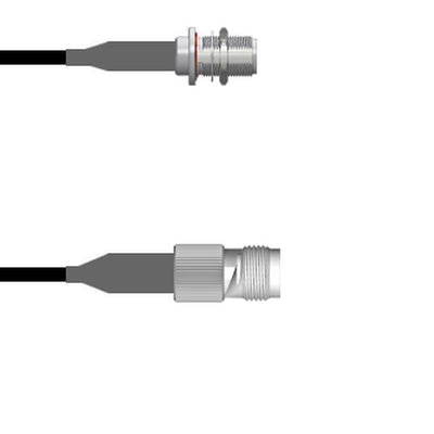 Q-1X04J0008006i by Amphenol Custom Cable - CABLE ASSY N TO TNC JACK RG58 6