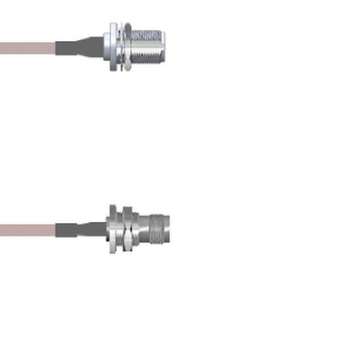 Q-1Z04C0001001M by Amphenol Custom Cable - CABLE ASSY N TO TNC JACK RG178 1M