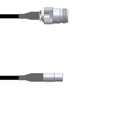 Q-200140003012i by Amphenol Custom Cable - CABLE ASSY MCX-N JACK RG174 12