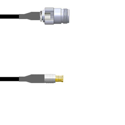 Q-2001F0003036i by Amphenol Custom Cable - CABLE ASSY MCX-N P TO J RG174 36
