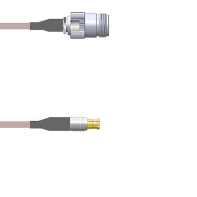 Q-2001F0005060i by Amphenol Custom Cable - CABLE ASY MCX-N PLG TO JK RG316 5