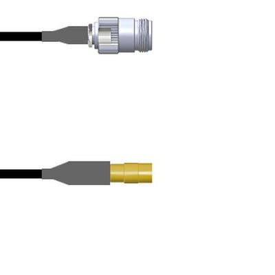 Q-2001J0003012i by Amphenol Custom Cable - CABLE ASSY MMCX-N JACK RG174 12