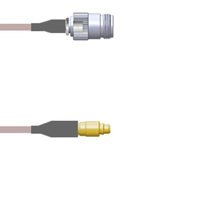 Q-2001Q0005.25M by Amphenol Custom Cable - CABLE ASSY MMCX-N P-J RG316 9.843