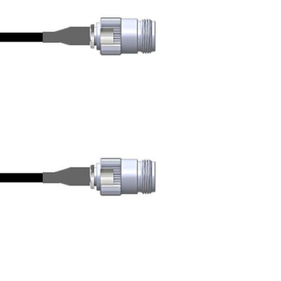 Q-200200003006i by Amphenol Custom Cable - CABLE ASSY N-TYPE JACK RG174 6