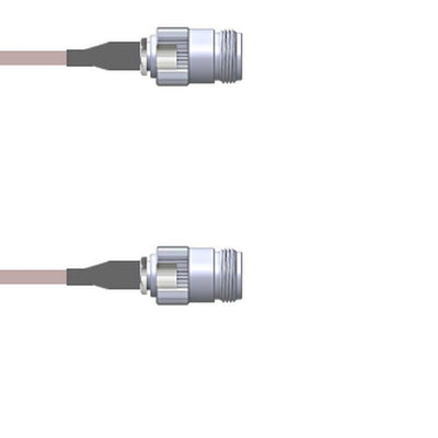 Q-200200005024i by Amphenol Custom Cable - CABLE ASSY N-TYPE JACK RG316 24