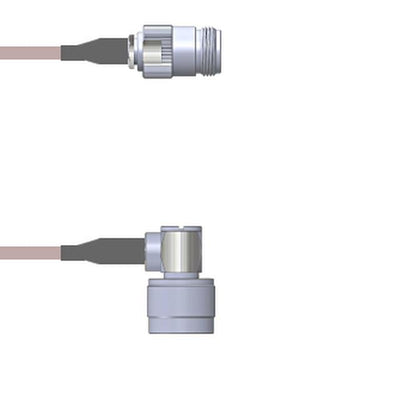Q-2002C0005006i by Amphenol Custom Cable - CABLE ASSY N-TYPE J TO P RG316 6