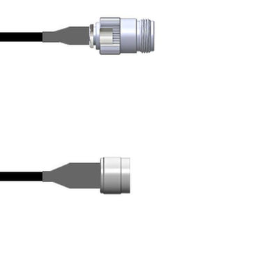 Q-2002I0003012i by Amphenol Custom Cable - CABLE ASY N-TYPE J TO P RG174 12
