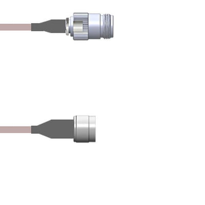 Q-2002I0005006i by Amphenol Custom Cable - CABLE ASSY N-TYPE J TO P RG316 6