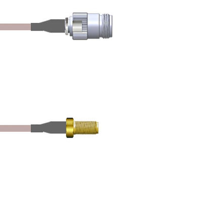 Q-2002V0005006i by Amphenol Custom Cable - CABLE ASSY SMA-N JACK RG316 6