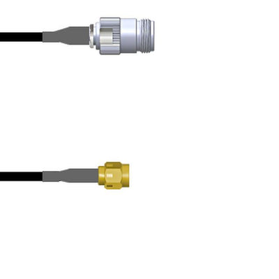 Q-2003B0003.25M by Amphenol Custom Cable - CABLE ASY SMA-N P-J RG174 9.843