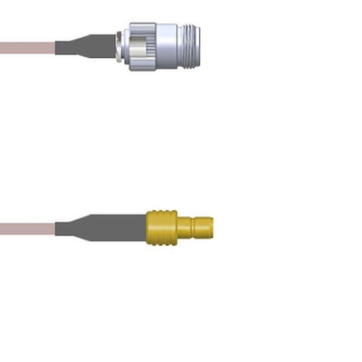Q-2003L0005.75M by Amphenol Custom Cable - CABLE ASSY SMB-N JACK RG316 29.53