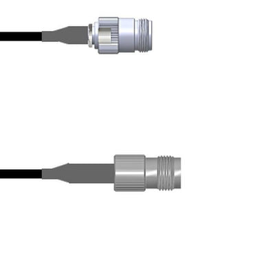 Q-2004G0003060i by Amphenol Custom Cable - CABLE ASSY N TO TNC JACK RG174 5