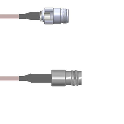 Q-2004G0005002M by Amphenol Custom Cable - CABLE ASSY N TO TNC JACK RG316 2M