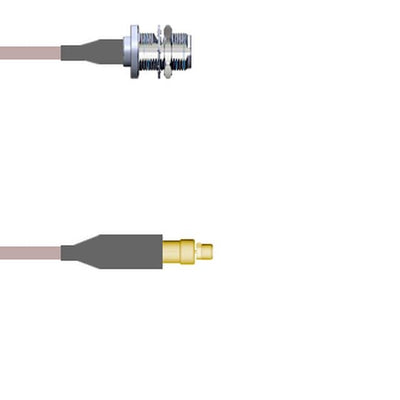 Q-2101R000R003M by Amphenol Custom Cable - CABLE ASY MMCX-N P-J RG316 DB 3M