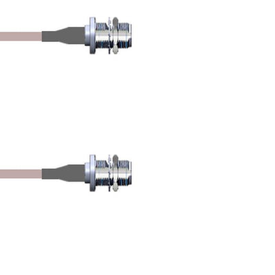 Q-21021000R006i by Amphenol Custom Cable - CABLE ASSY N-TYPE JACK RG316 DB 6