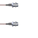 Q-21021000R006i by Amphenol Custom Cable - CABLE ASSY N-TYPE JACK RG316 DB 6