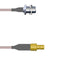 Q-2103N000R003M by Amphenol Custom Cable - CABLE ASSY SMB-N JACK RG316 DB 3M
