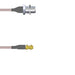 Q-22012000R2.5M by Amphenol Custom Cable - CABLE ASSY MCX-N JCK RG316 DB 2.5M
