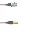 Q-2201L000R1.5M by Amphenol Custom Cable - CABLE ASSY MMCX-N JK RG316 DB 1.5M