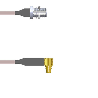 Q-2201O000R2.5M by Amphenol Custom Cable - CABLE ASSY MMCX-N RG316 DB 2.5M